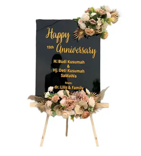 Papan Bunga Akrilik Simogirang