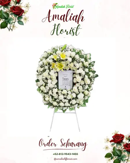 Krans Bunga Duka Simogirang