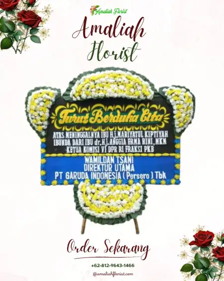 Papan Bunga Duka Simogirang